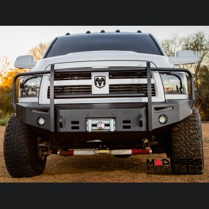 Dodge Ram 2500/3500 Magnum Grille Guard Series - Winch Bumper w/o Parking Sensors - Round - Front